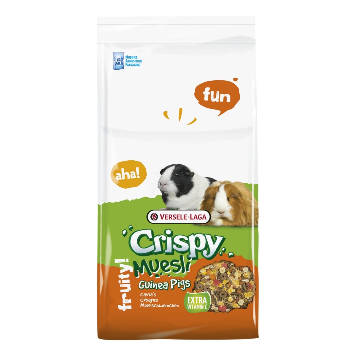 Crispy Muesli - Rabbits 1kg - Mélange de qualité, riche en fibres