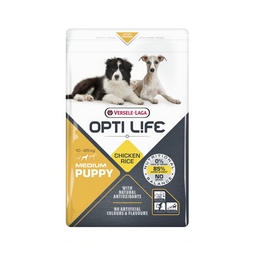 Opti Life Puppy Medium au poulet chiot moyen VERSELE LAGA