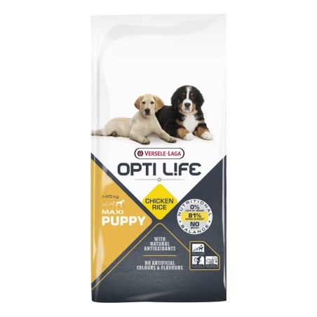 Opti Life Puppy Maxi au poulet grand chiot VERSELE LAGA sac de 12,5kg