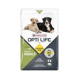 Boutique Alimentation pour chien : Opti Life Adult Maxi au poulet grand chien VERSELE LAGA