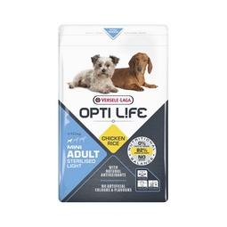 Opti Life Adult Light au poulet petit chien stérilisé VERSELE LAGA