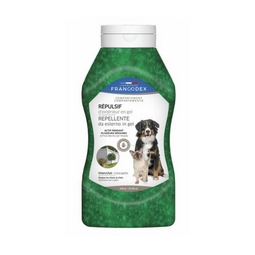 RÉPULSIF EXTÉRIEUR en gel pour chien et chat FRANCODEX flacon de 640g