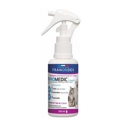Spray 100ml chien et chat FIPROMEDIC anti-puces et tiques FRANCODEX