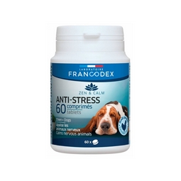 Boîte comprimés ZEN & CALM anti-stress pour chien FRANCODEX