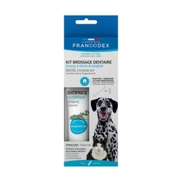 Kit de Brossage Dentaire pour chien et chat FRANCODEX