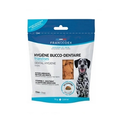 Friandises Hygiène Bucco-Dentaire pour chien FRANCODEX sachet de 75g