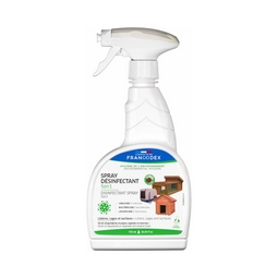 Spray Désinfectant 5 en 1 de 750ml toutes surfaces FRANCODEX
