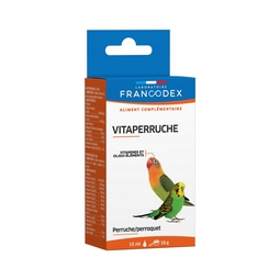 Boutique Hygiène et soin : VITAPERRUCHE vitamines oiseaux becs crochus FRANCODEX