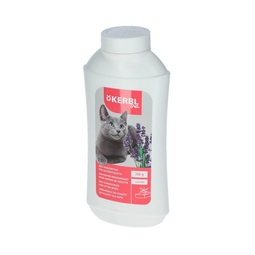 Déodorant en poudre pour bac à litière pour chat KERBL parfum lavande