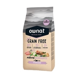 Just Grain Free Sterilized au poulet pour chat adulte OWNAT