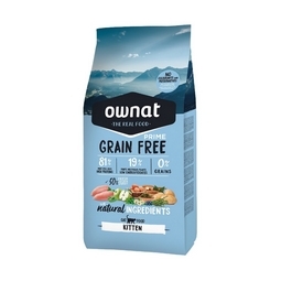 Prime Grain Free Kitten poulet et dinde pour chaton OWNAT