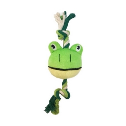 Peluche grenouille chien PETITE PISTACHE