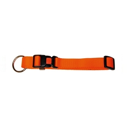 Collier pour chien réglable en nylon Miami Kerbl orange